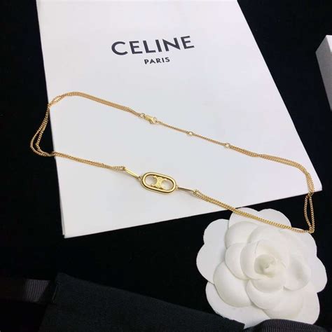 celine id necklace buy online|celine the maillon necklace.